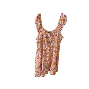 Wild Fable Women's Floral Sleeveless Fit And Flare Summer Dress- 2XL